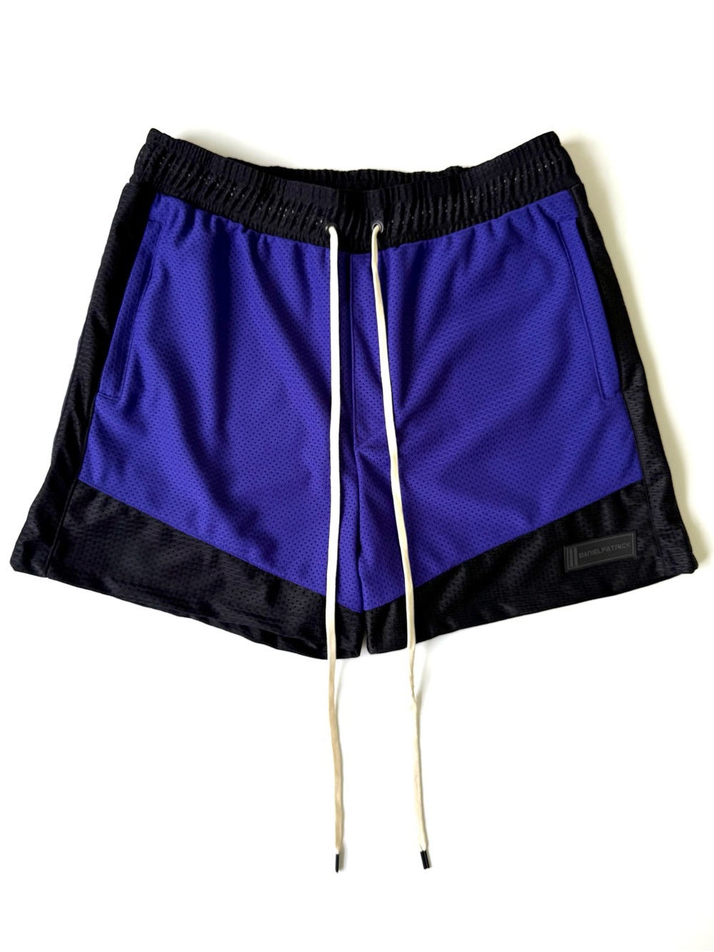 Daniel Patrick Heavyweight Mesh Gym Shorts Ultra Violet XL NWT